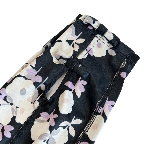 Kate Spade X Beyond Yoga High Waist Floral Leggings Bows - Picture 3 of 7